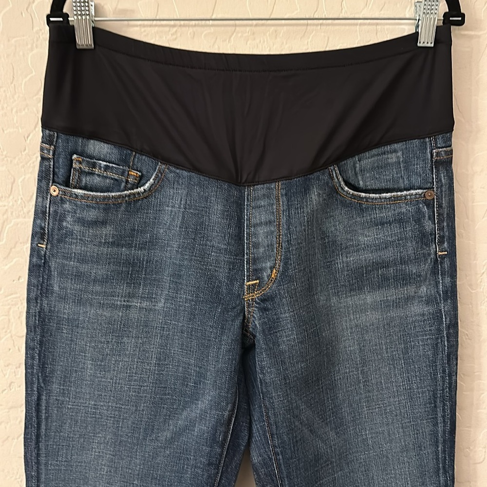 Citizens of Humanity Maternity Jeans style# 015-001 Bootcut size 31 medium wash. - Picture 6 of 16